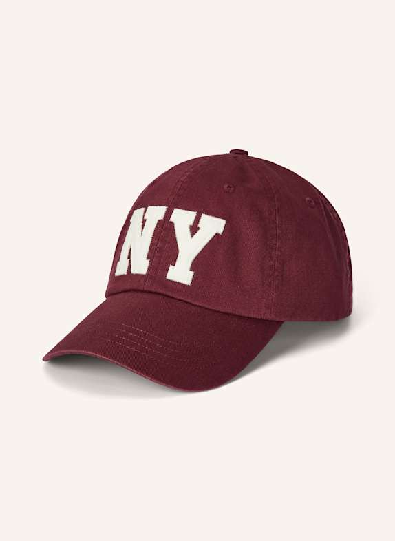 POLO RALPH LAUREN Cap DUNKELROT
