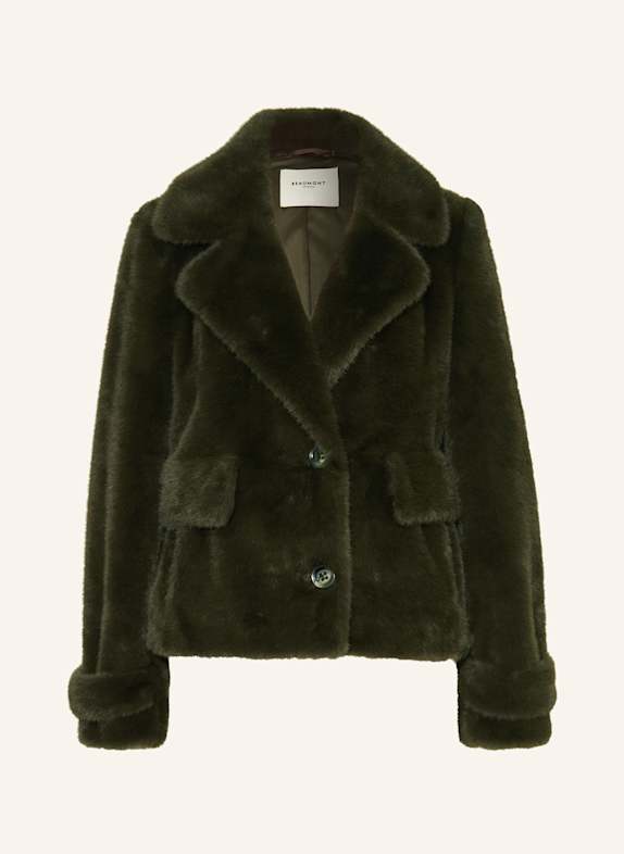 BEAUMONT Kunstpelz-Jacke ABBY DUNKELGRÜN