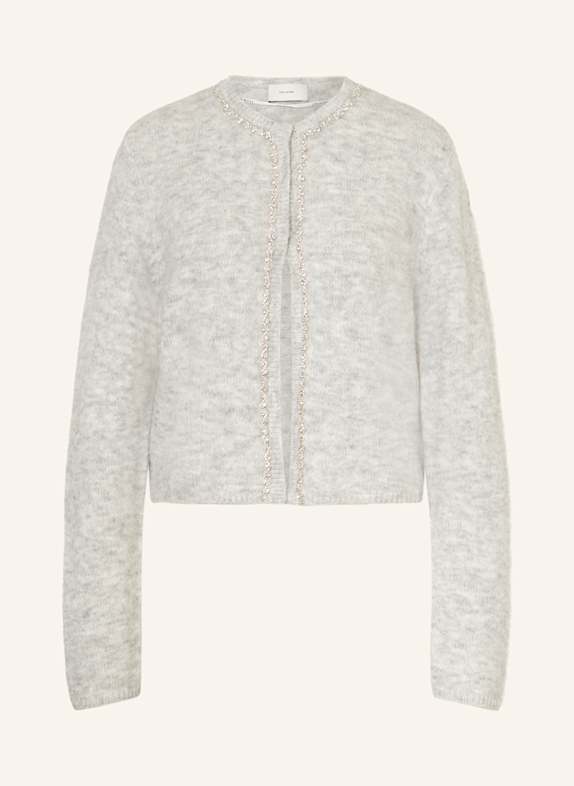 COPENHAGEN MUSE CMMOLLY shirt blouse with frills LIGHT GRAY