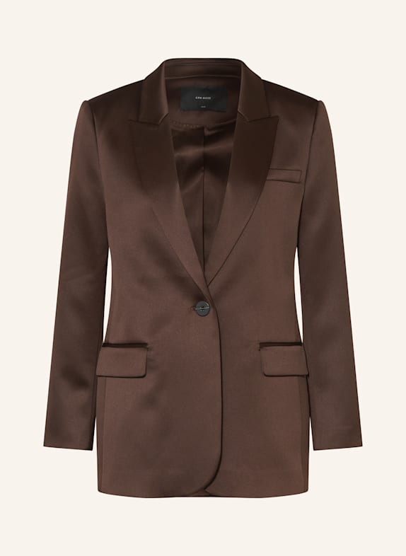 COPENHAGEN MUSE Blazer CMSHINE DARK BROWN