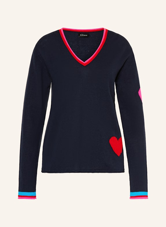 Grace Pullover DUNKELBLAU