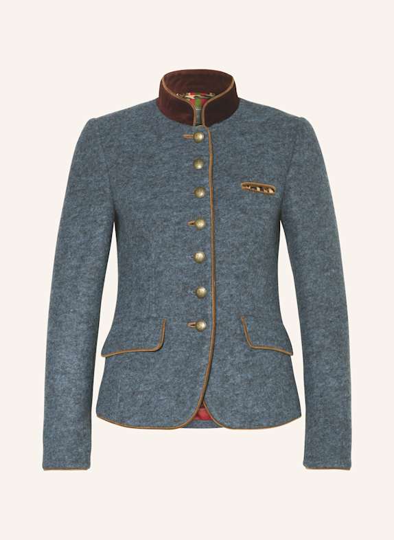White Label Janker BLAU/ DUNKELROT/ HELLBRAUN