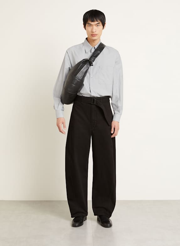 LEMAIRE Shirt comfort fit LIGHT GRAY