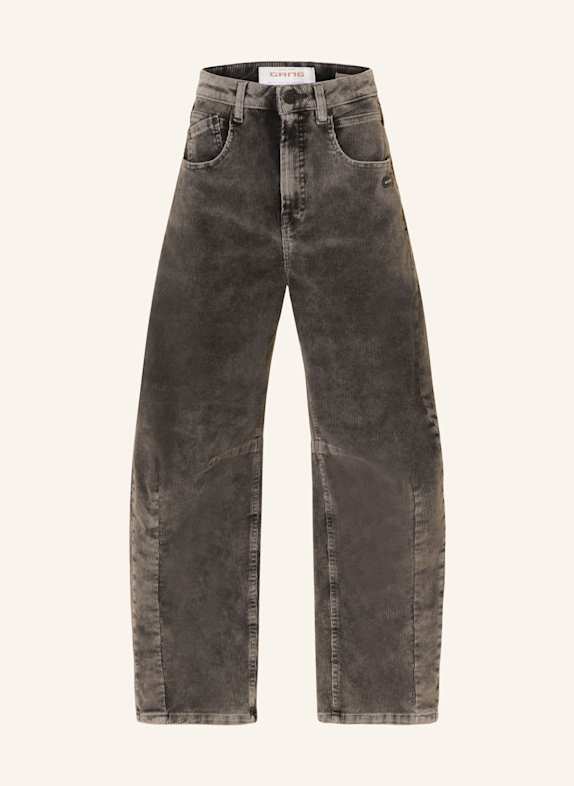 GANG Corduroy Trousers 94ODELIA 7981 black washed