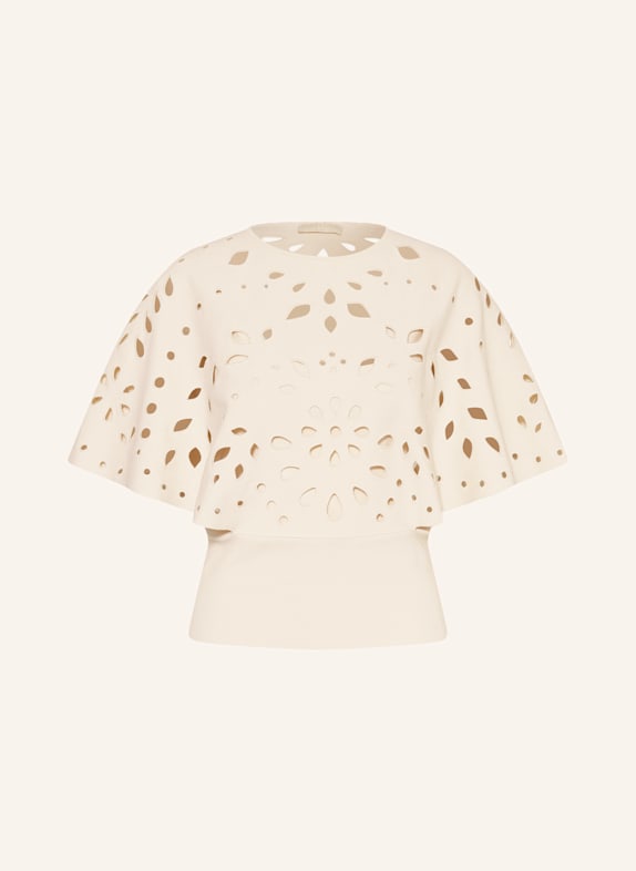 ULLA JOHNSON Strickshirt JOSIE ECRU