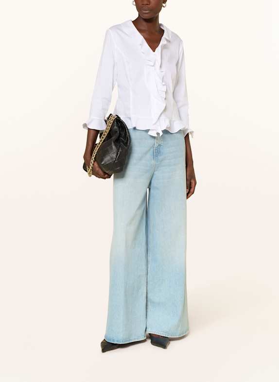 lilienfels Blouse à volants BLANC