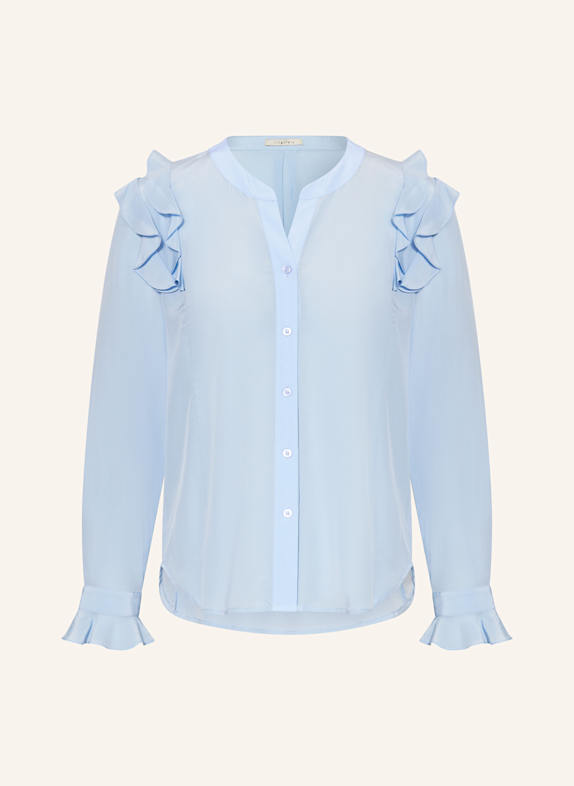 lilienfels Seidenbluse HELLBLAU