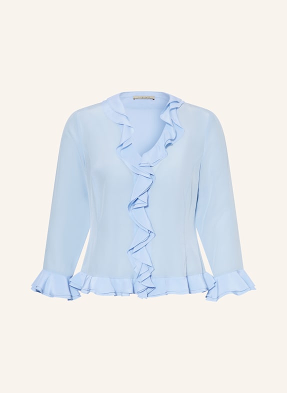 lilienfels Seidenbluse HELLBLAU