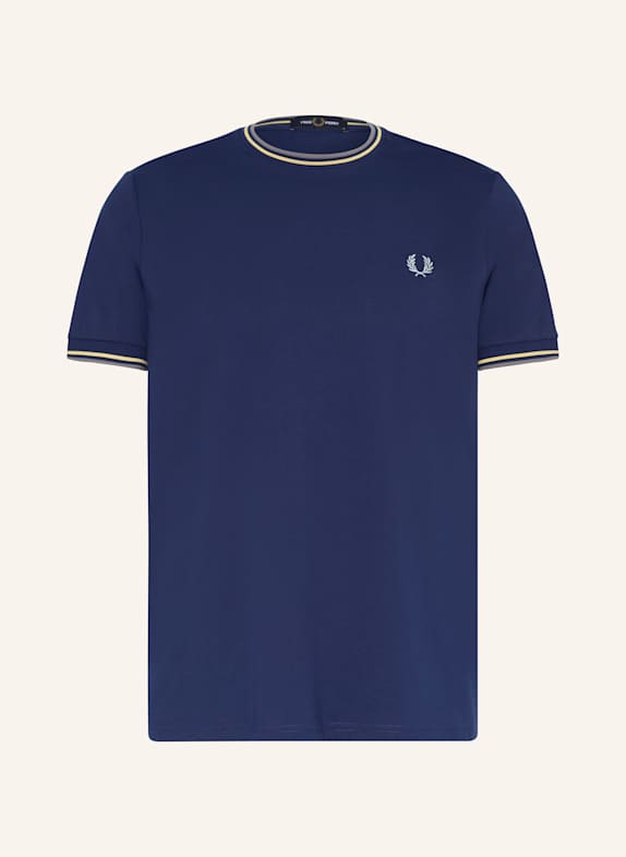 FRED PERRY T-Shirt DUNKELBLAU