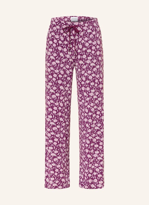 JOCKEY Schlafhose SUPERSOFT LOUNGE AND FASHION FUCHSIA/ CREME