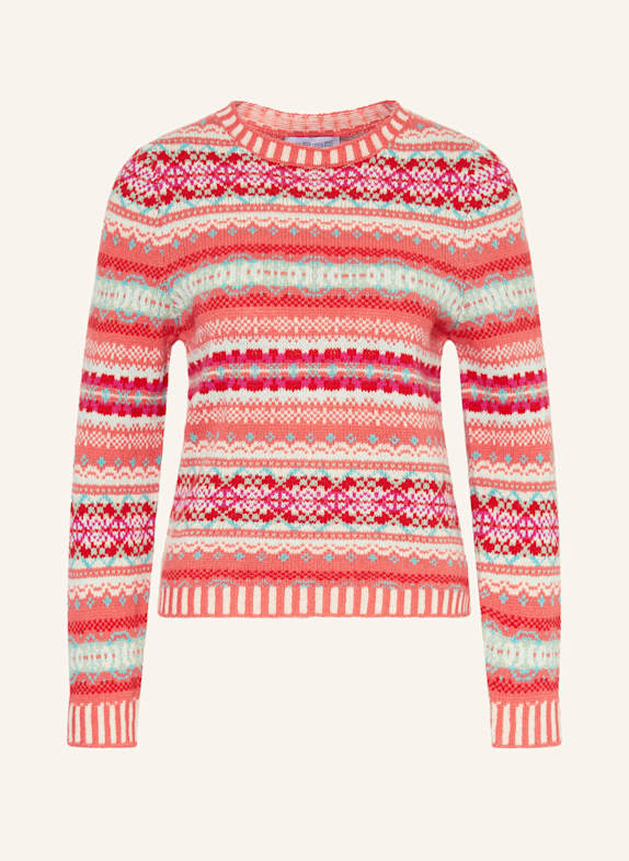 ERIBÉ Pullover KINROSS LACHS/ PINK/ MINT