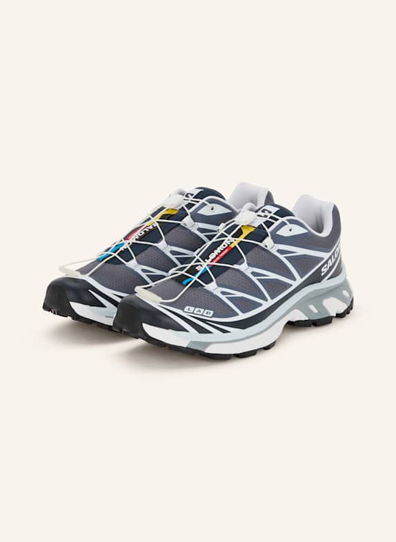 SALOMON Trailrunning-Schuhe XT-6 BLAU/ ECRU/ GRAU