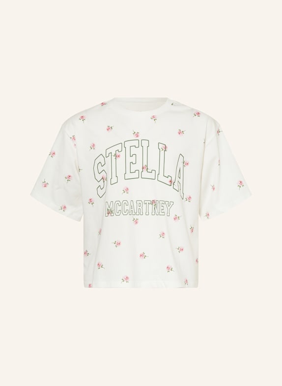 STELLA McCARTNEY KIDS T-Shirt WEISS/ HELLROSA