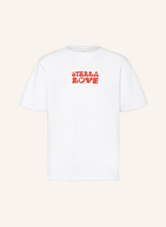 STELLA McCARTNEY KIDS T-Shirt WEISS/ ROT
