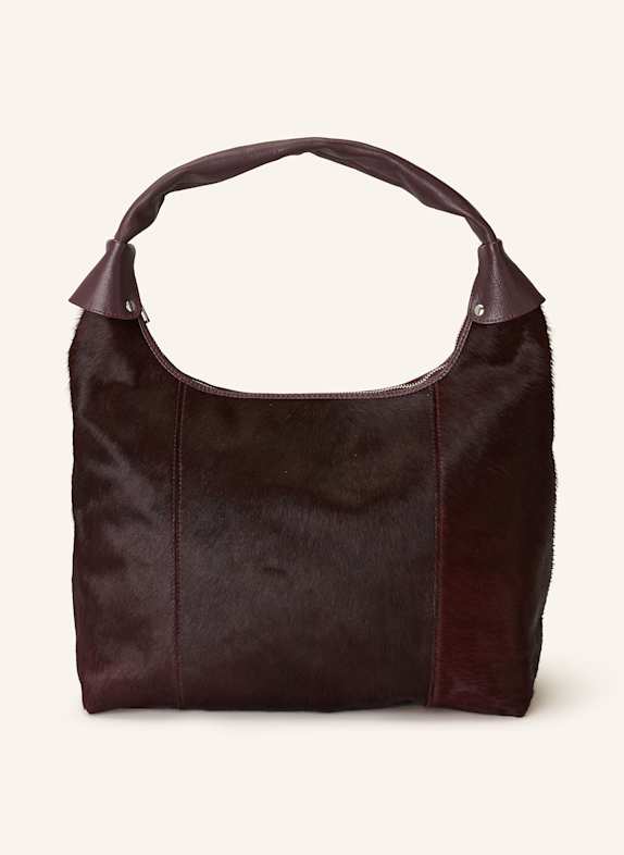 NÚNOO Hobo bag BIG DANDY DELUXE DARK RED