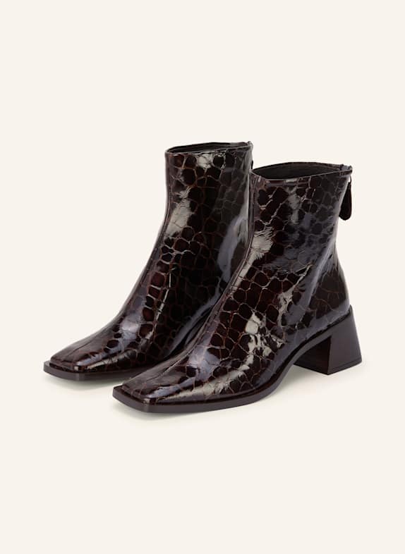 ZINDA NINJA ankle boots DARK BROWN