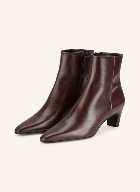 ZINDA LUX ankle boots BROWN
