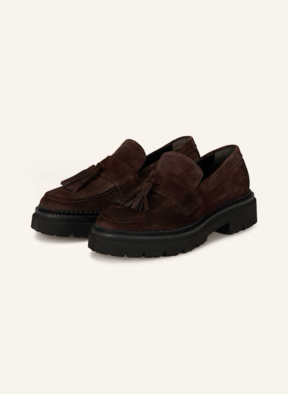 KENNEL & SCHMENGER Penny loafers JACY BRĄZOWY