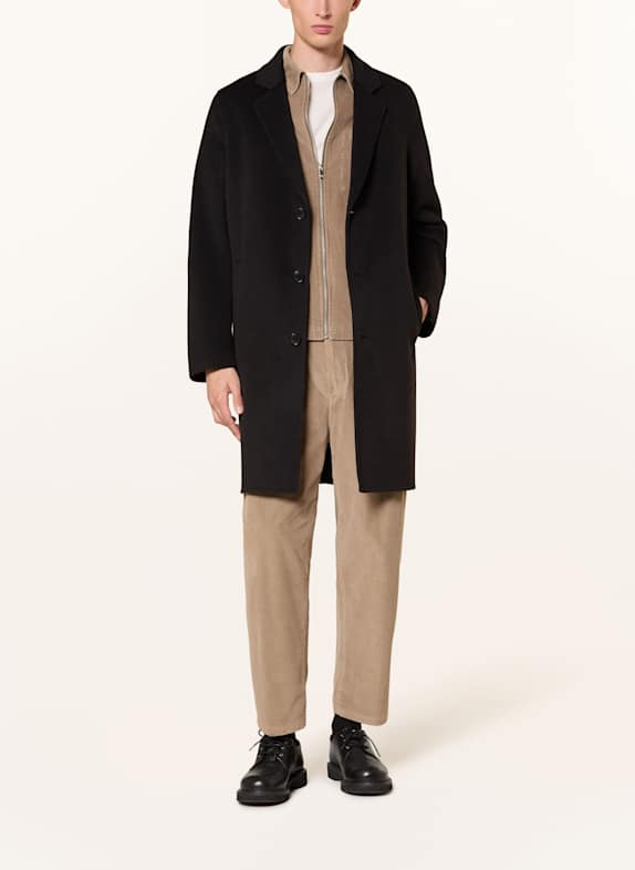 DRYKORN Wollmantel SKOLAN SCHWARZ