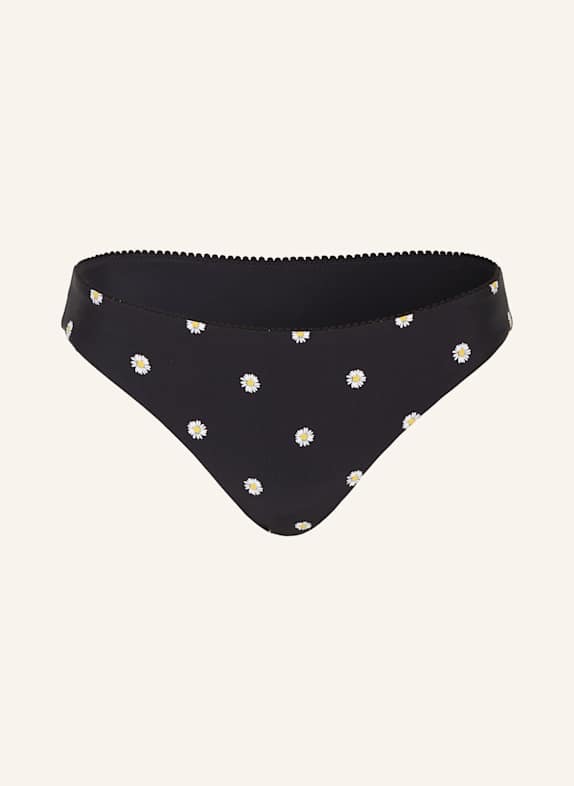 SEAFOLLY Basic-Bikini-Hose DAISYCHAIN SCHWARZ/ WEISS/ GELB