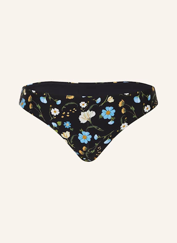 SEAFOLLY Triangel-Bikini-Hose SEA DIVE SCHWARZ/ HELLGRÜN/ HELLBLAU