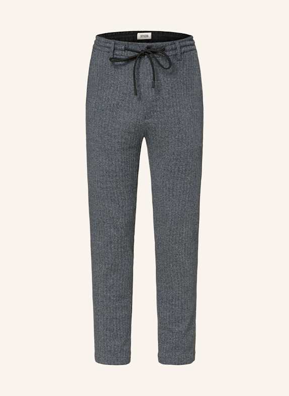 DRYKORN Spodnie garniturowe TENUTA slim fit GRANATOWY
