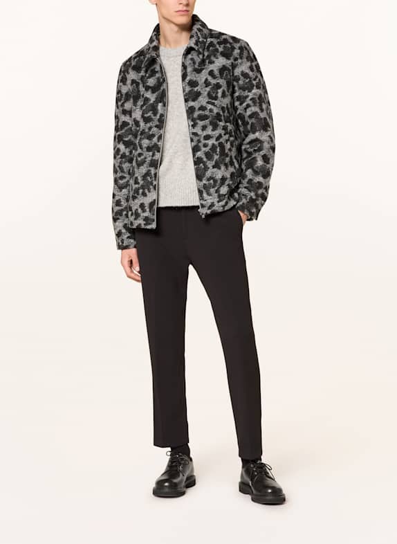 DRYKORN Broek DEGER in joggingstijl Extra Slim Fit ZWART