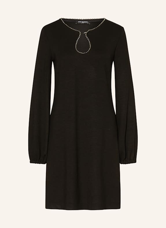 Ana Alcazar Cocktailkleid mit Schmuckperlen SCHWARZ