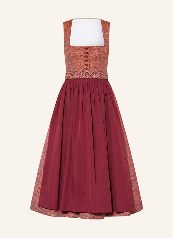 SPORTALM dirndl ROUGE/ ROUGE FONCÉ