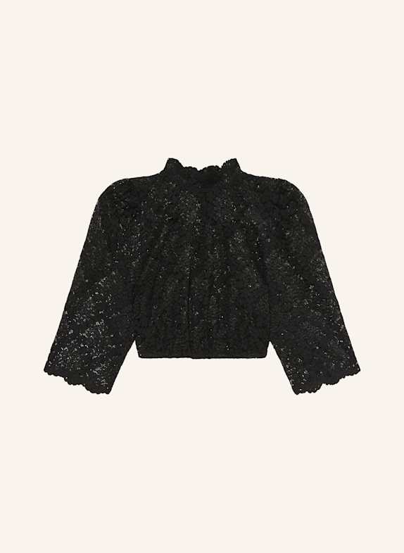 SPORTALM Dirndlbluse SCHWARZ