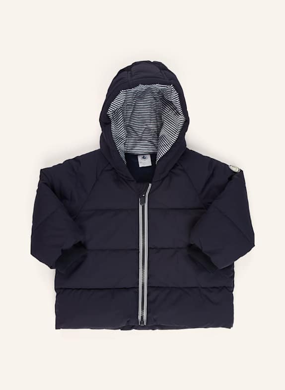 PETIT BATEAU Prošívaná bunda MODRÁ