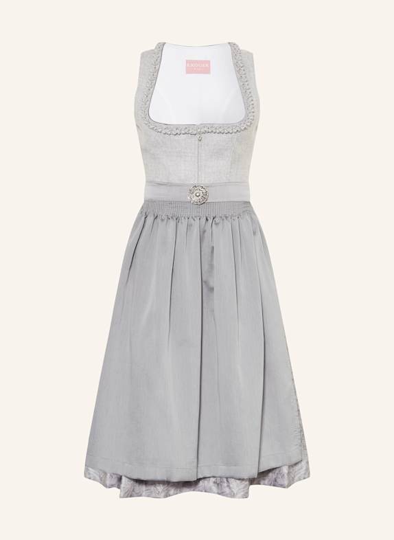 KRÜGER Dirndl GEORGIA GRIS FONCÉ/ GRIS