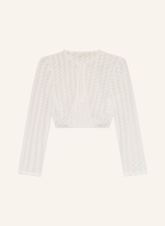 KRÜGER Dirndlbluse ERIJA mit 3/4-Arm WEISS