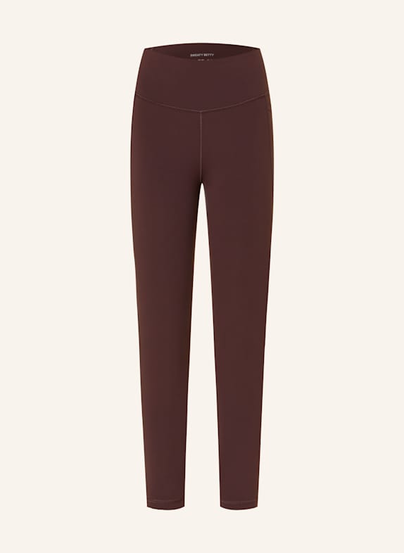 Sweaty Betty ULTIMATE STUDIO leggings DARK RED
