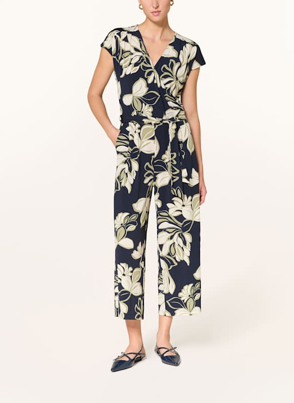 Betty Barclay Jumpsuit DUNKELBLAU / HELLGRÜN / CREME