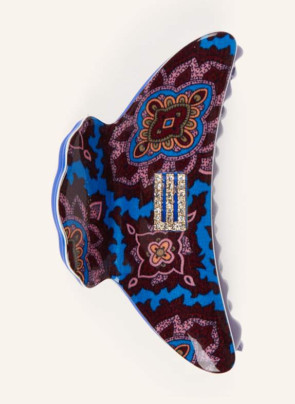 ETRO Haarspange BLAU / DUNKELLILA / ROSÉ