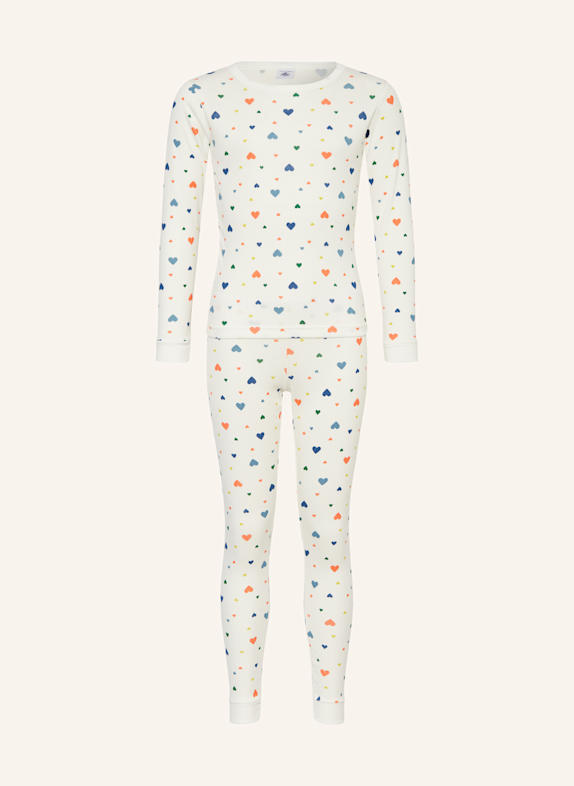 PETIT BATEAU Schlafanzug ECRU