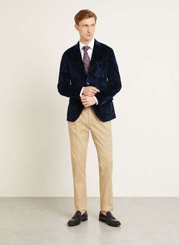 ETRO Veste extra slim fit BLEU FONCÉ