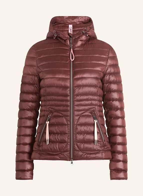 CARTOON Quilted jacket DARK RED