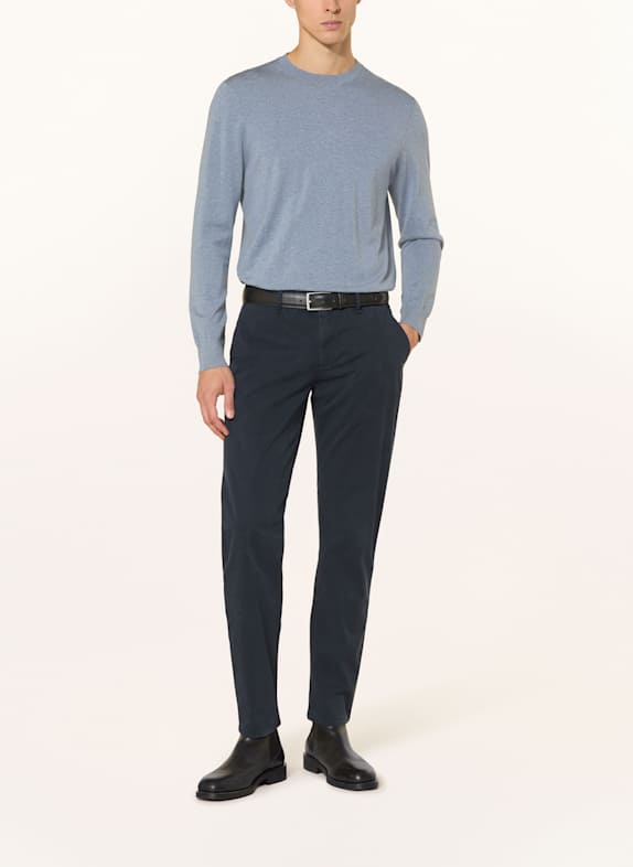 ALBERTO Chino LOU-GABARDINE Regular Fit DONKERBLAUW