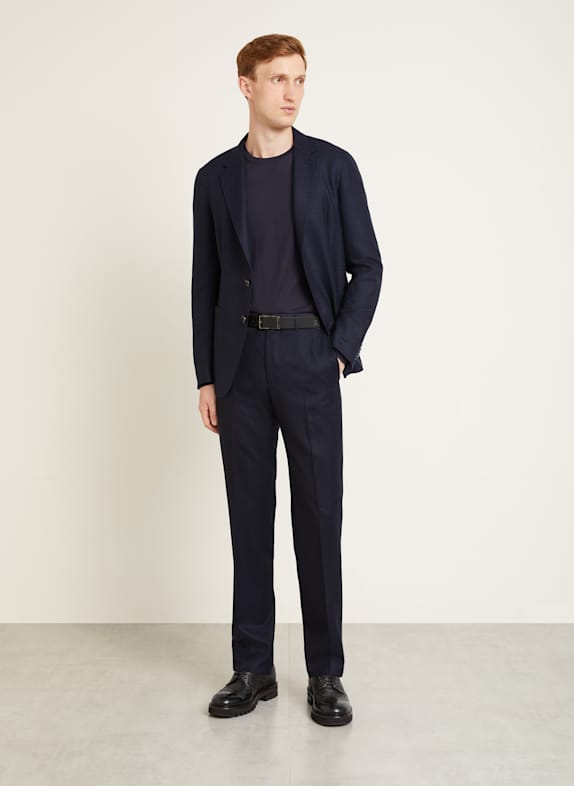 ZEGNA Broek Slim Fit DONKERBLAUW