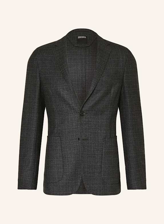 ZEGNA Tailored jacket extra slim fit 716 Grey Black