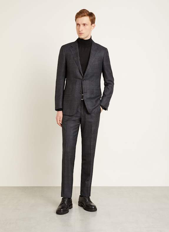 ZEGNA Pak Extra Slim Fit ZWART / DONKERGRIJS