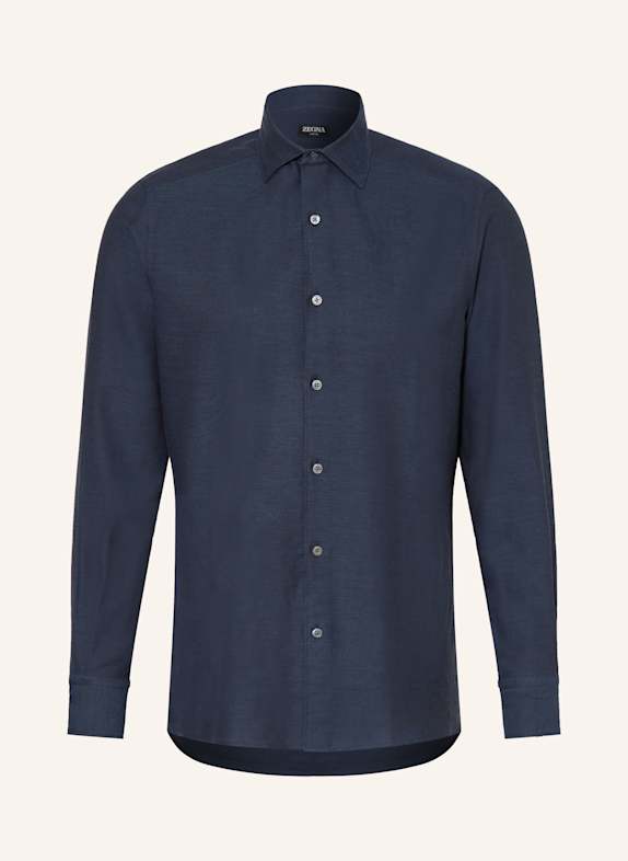 ZEGNA Shirt regular fit BLUE