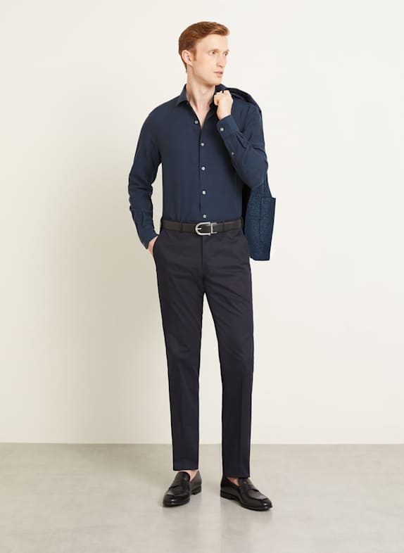 ZEGNA Overhemd Regular Fit BLAUW