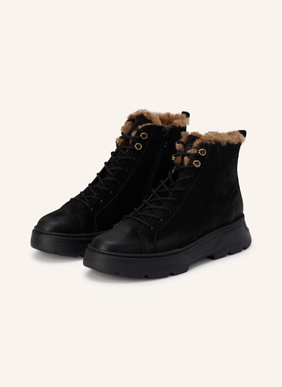 paul green Lace-up boots BLACK