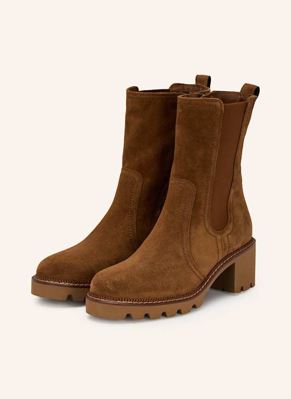 paul green Chelsea-Boots BRAUN