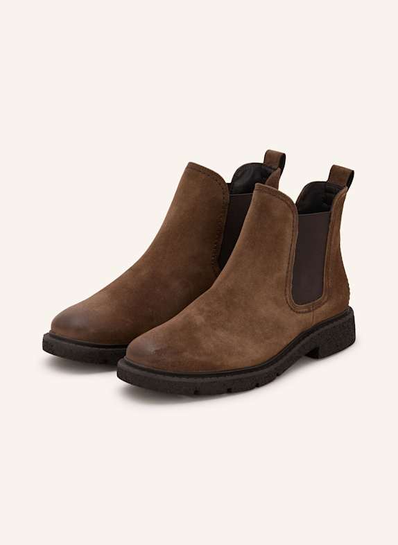 paul green Chelsea-Boots DUNKELBRAUN