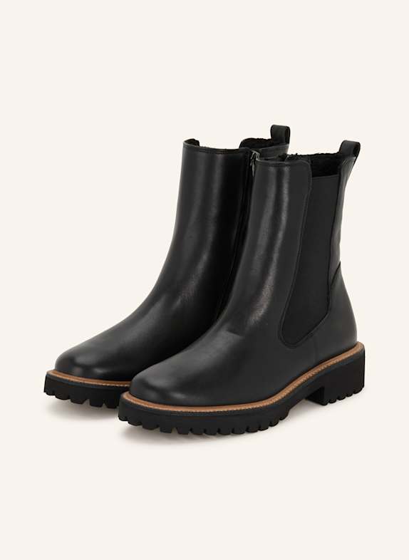 paul green Chelsea-Boots SCHWARZ