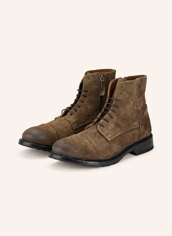 Cordwainer Lace-up boots TAUPE